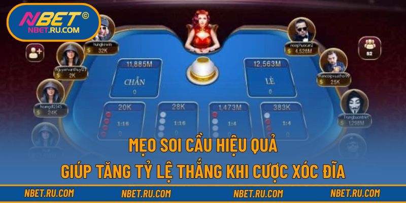 Mẹo soi cầu hiệu quả giúp tăng tỷ lệ thắng khi cược xóc đĩa